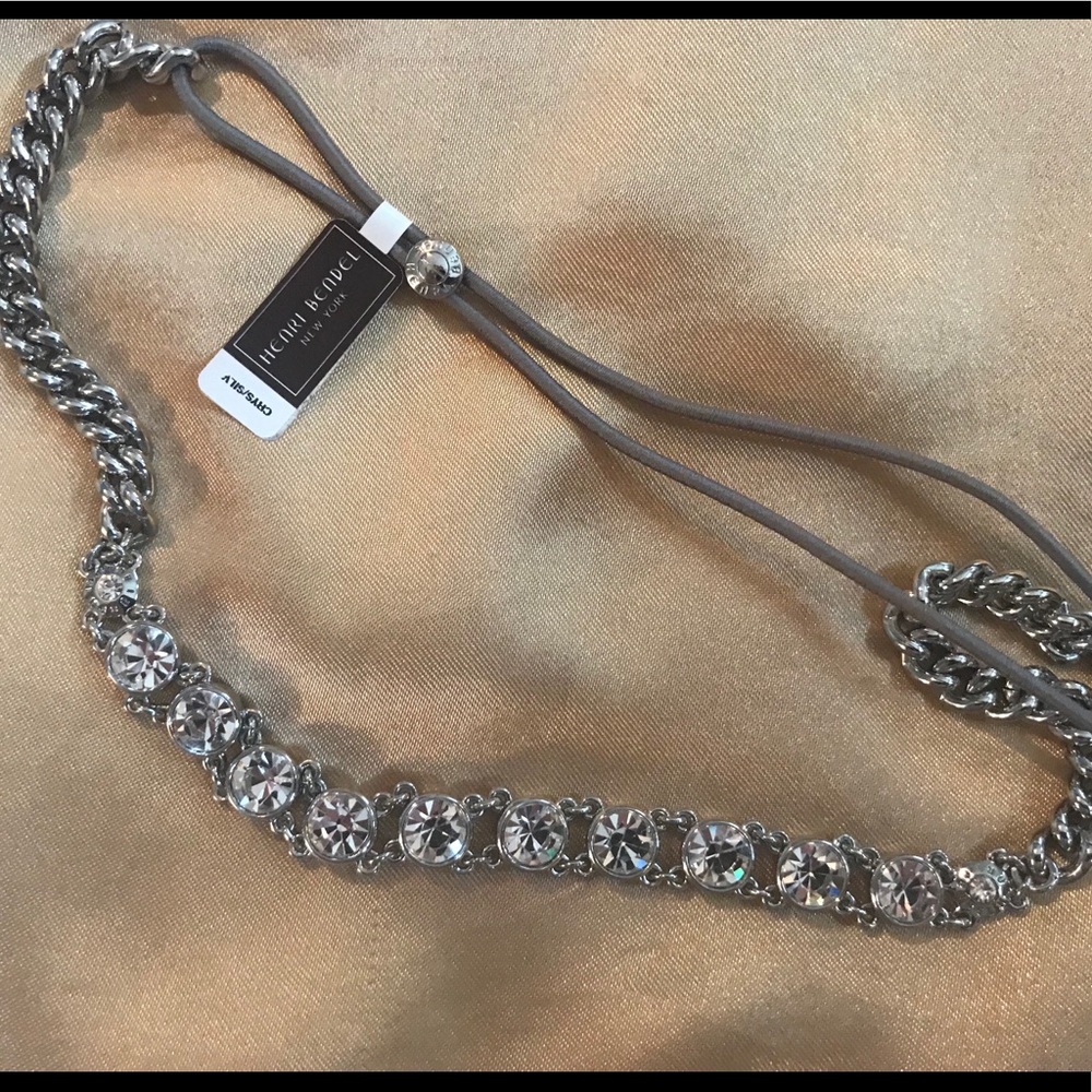 Henri Bendel On Point Crystal Head Wrap Band - NWT